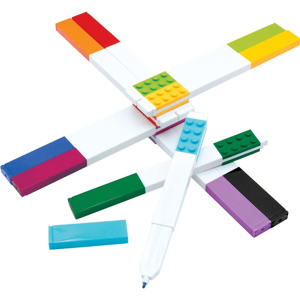 LEGO Iconic Writing Instrument Markers 10 Pack